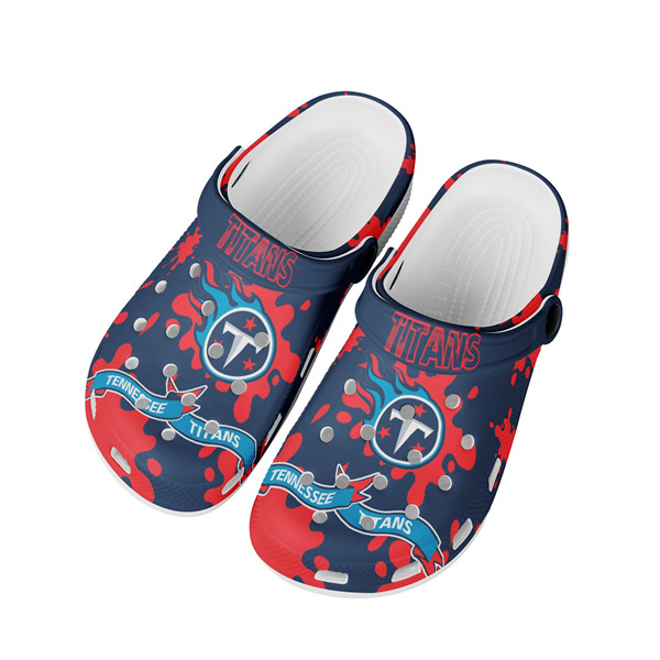 Men's Tennessee Titans Bayaband Clog Shoes 002 Men's Tennessee Titans Bayaband Clog Shoes 002